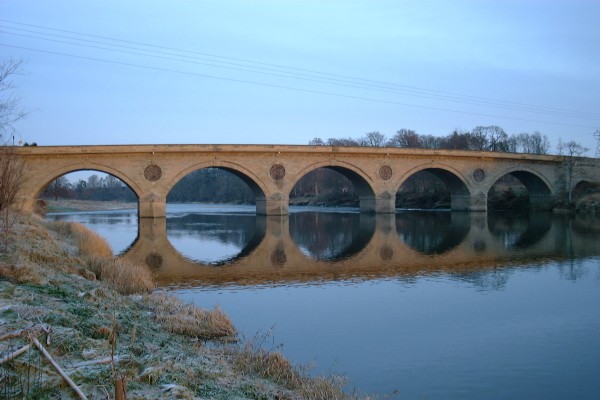 Tweed-Brücke in Coldstream