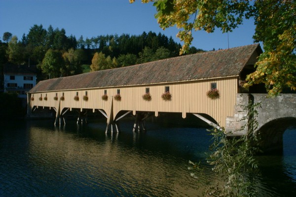 Fachwerkbrücke