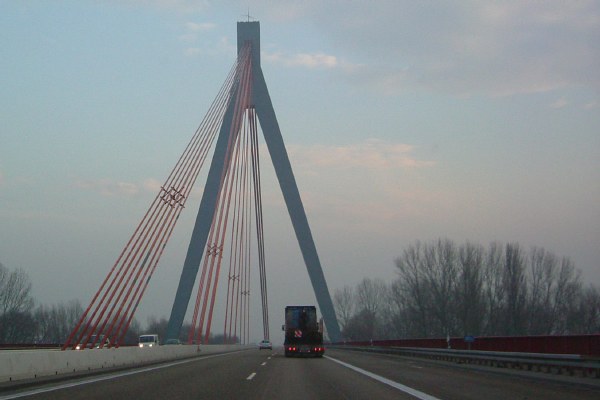 Autobahnbrücke bei Speyer